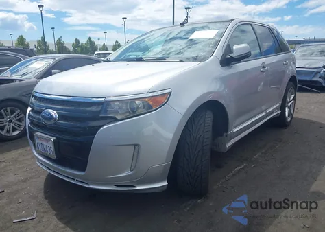 2013 Ford Edge Sport z USA, uszkodzony, nr VIN 2FMDK3AK4DBB01779